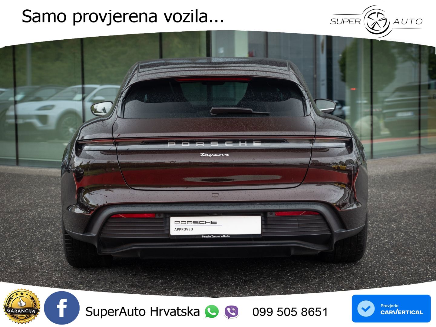 Porsche Taycan Sport Turismo 89 kWh (408 KS)