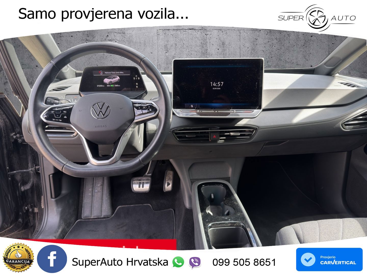 Volkswagen ID.3 Pro 62 kWh (204 KS) LED+GR SJED+ACC