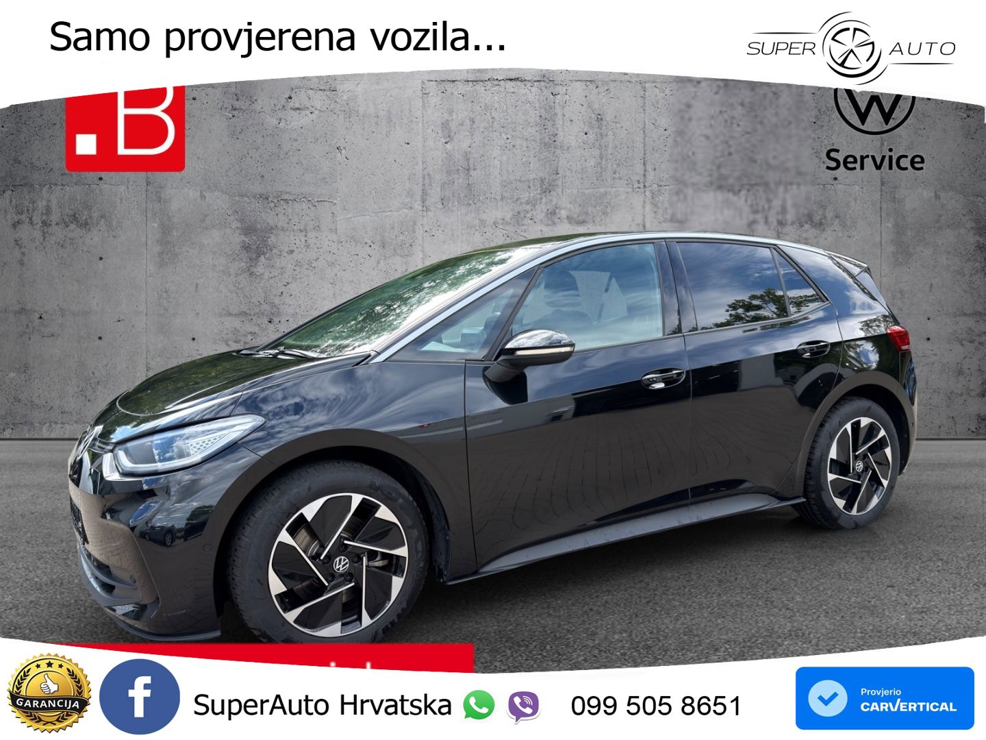 Volkswagen ID.3 Pro 62 kWh (204 KS) LED+GR SJED+ACC