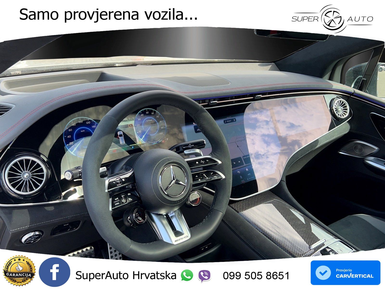 Mercedes EQE SUV AMG 43 100 kWh (476 KS) 4MATIC ZRAČNI+ACC+GR SJED+360+PANO