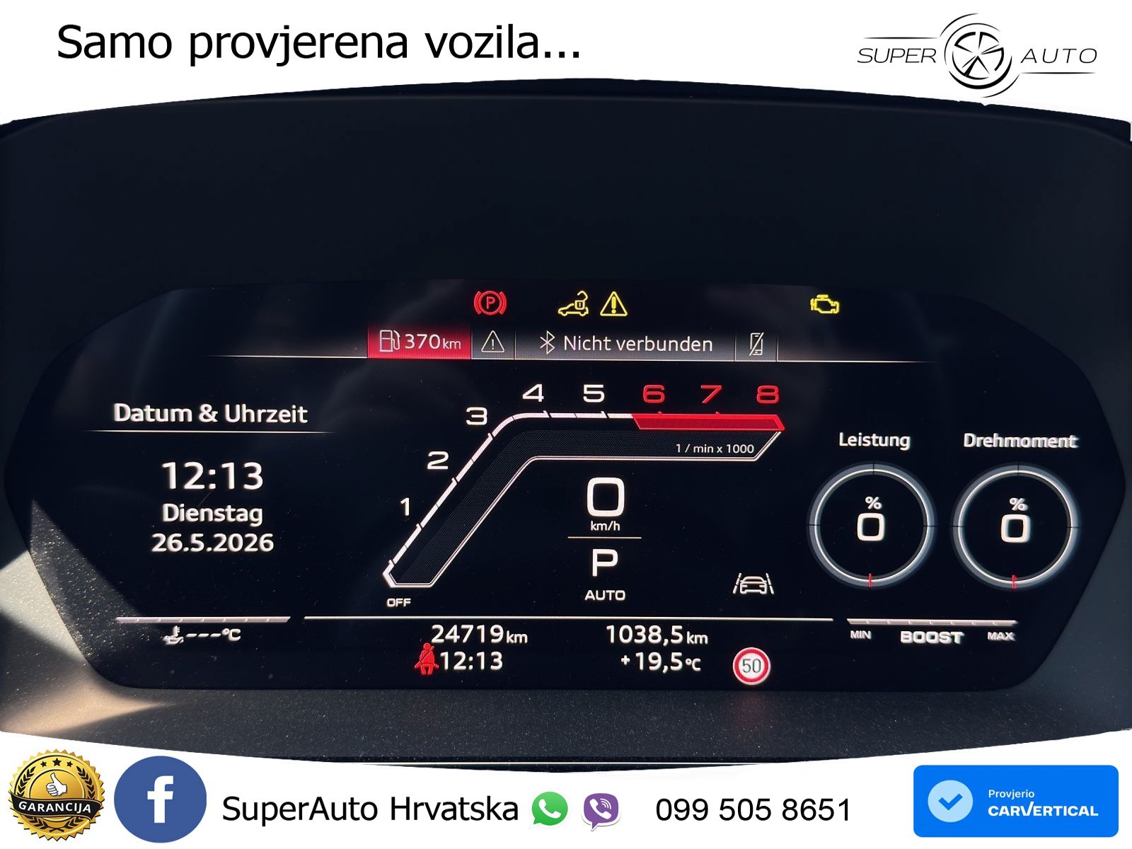 Audi RS3 Sportback 2.5 TFSI (400 KS) quattro S tronic