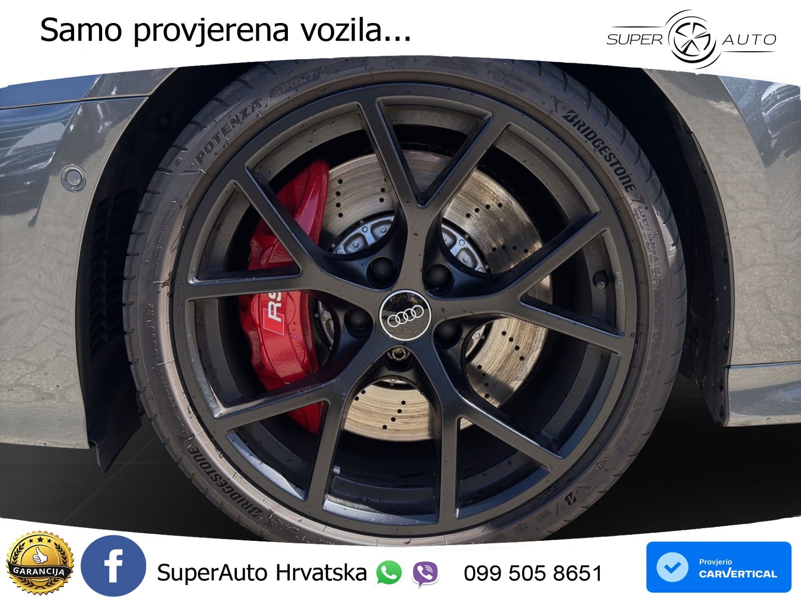 Audi RS3 Sportback 2.5 TFSI (400 KS) quattro S tronic