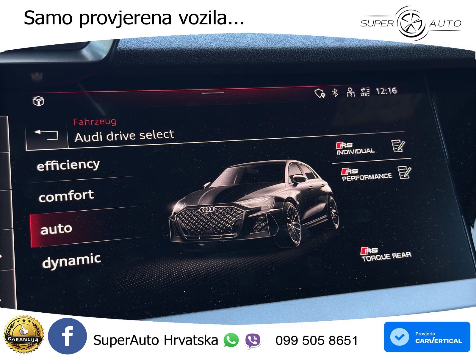 Audi RS3 Sportback 2.5 TFSI (400 KS) quattro S tronic