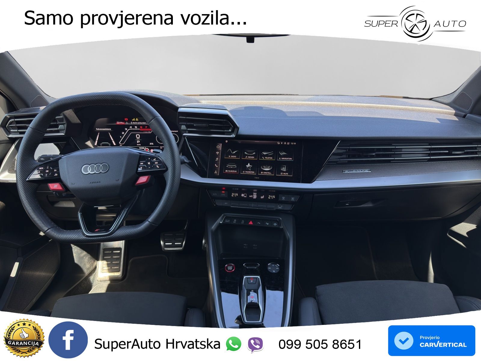Audi RS3 Sportback 2.5 TFSI (400 KS) quattro S tronic