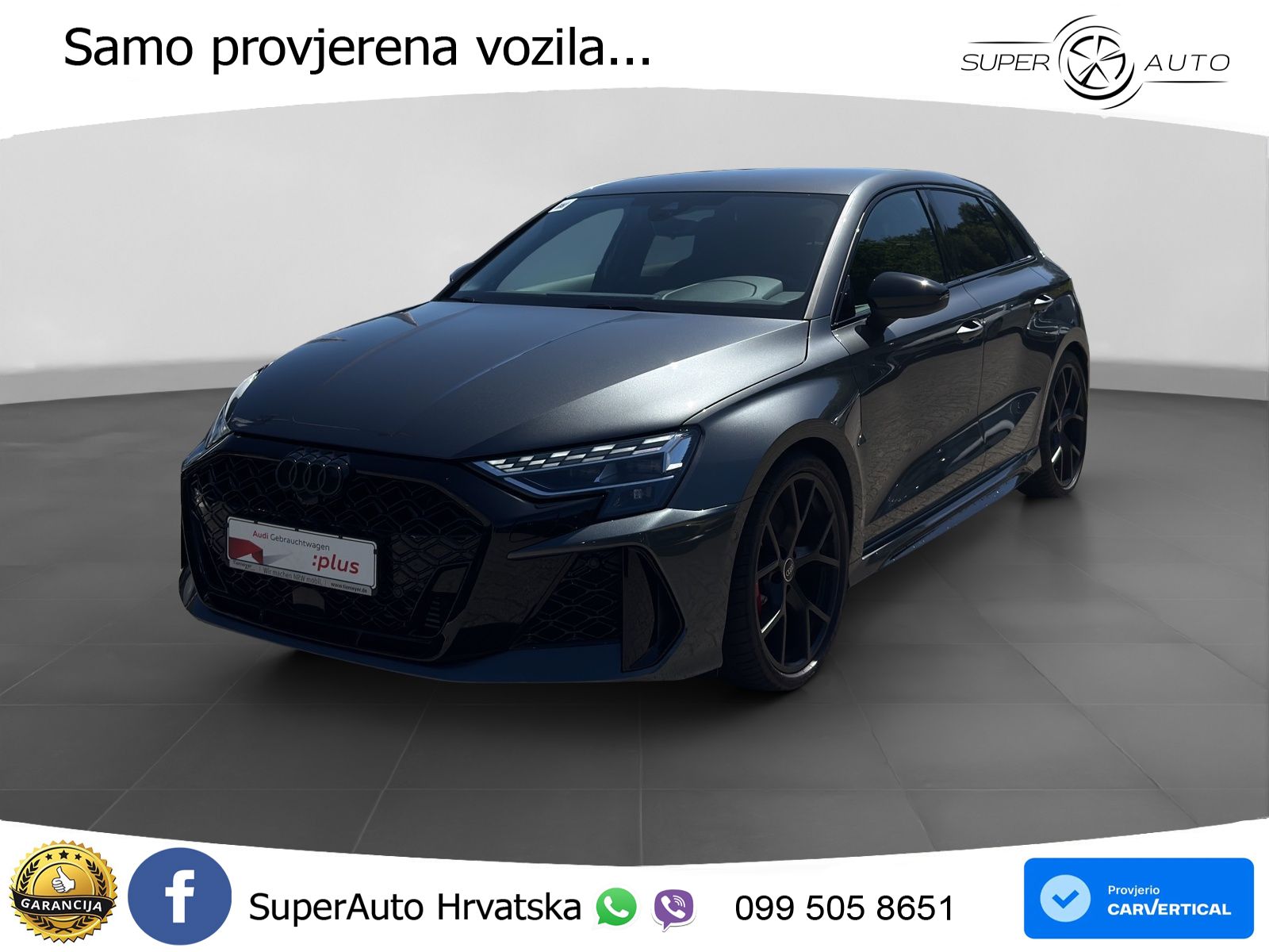 Audi RS3 Sportback 2.5 TFSI (400 KS) quattro S tronic