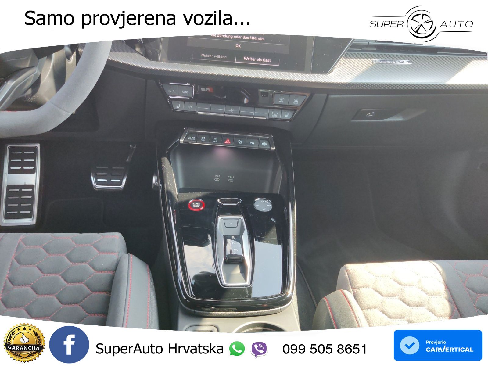 Audi RS3 Sportback 2.5 TFSI (400 KS) quattro S tronic LED+GR SJED+ACC