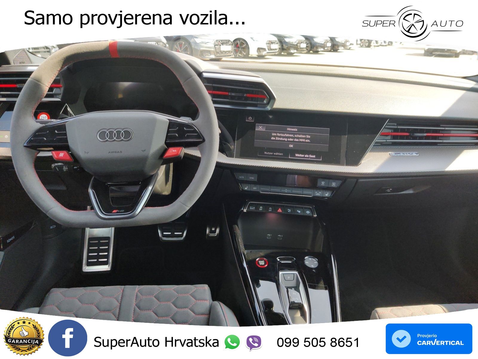 Audi RS3 Sportback 2.5 TFSI (400 KS) quattro S tronic LED+GR SJED+ACC