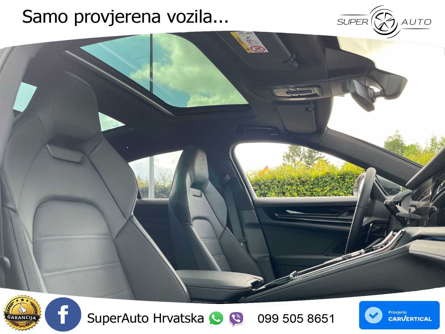 Porsche Panamera 4 2.9 V6 (470 KS) E-Hybrid PDK ACC+HEAD+4xGR SJED+360+PANO