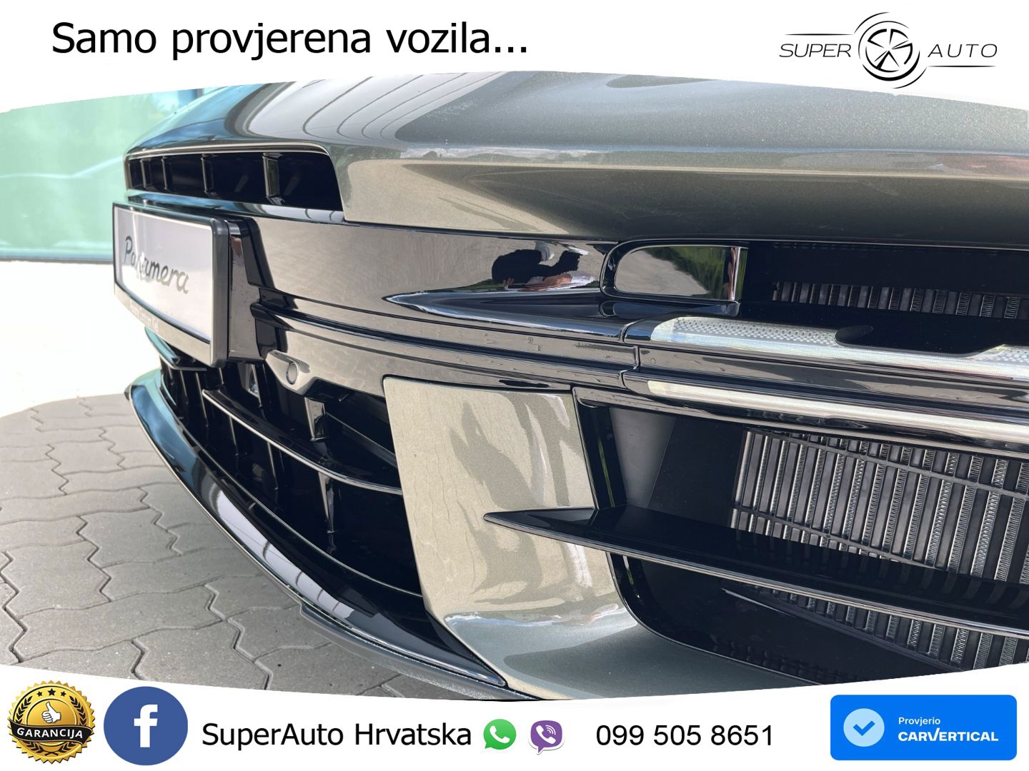 Porsche Panamera 4 2.9 V6 (470 KS) E-Hybrid PDK ACC+HEAD+4xGR SJED+360+PANO