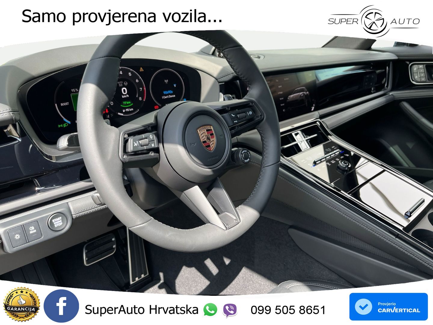 Porsche Panamera 4 2.9 V6 (470 KS) E-Hybrid PDK ACC+HEAD+4xGR SJED+360+PANO