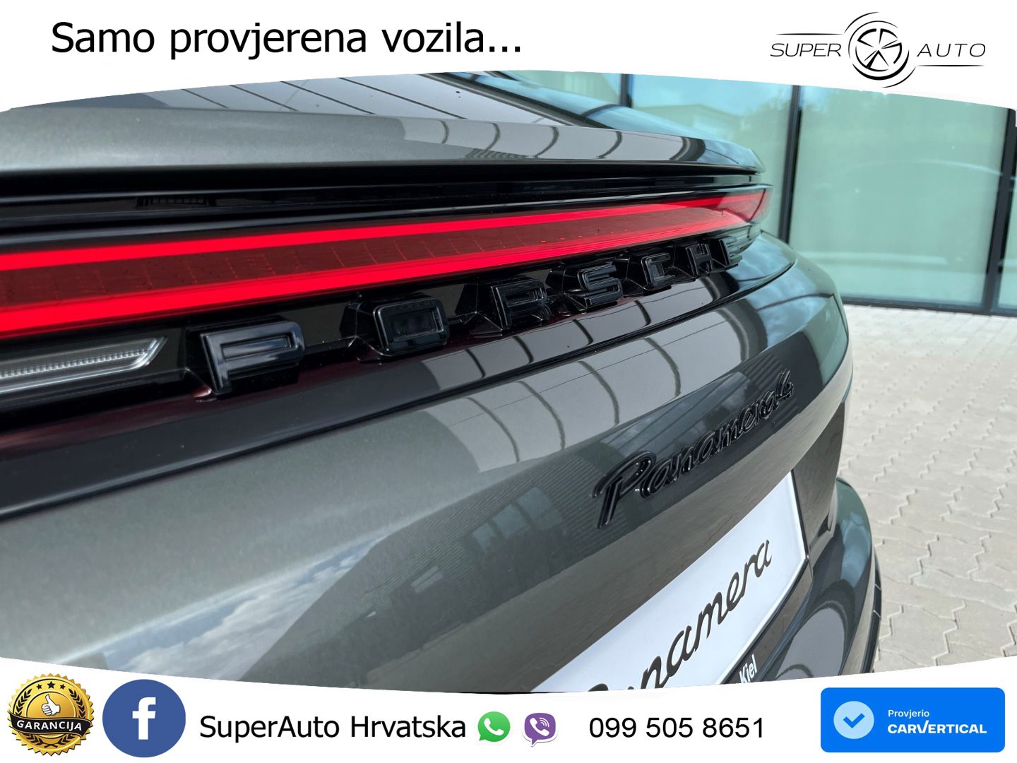 Porsche Panamera 4 2.9 V6 (470 KS) E-Hybrid PDK ACC+HEAD+4xGR SJED+360+PANO