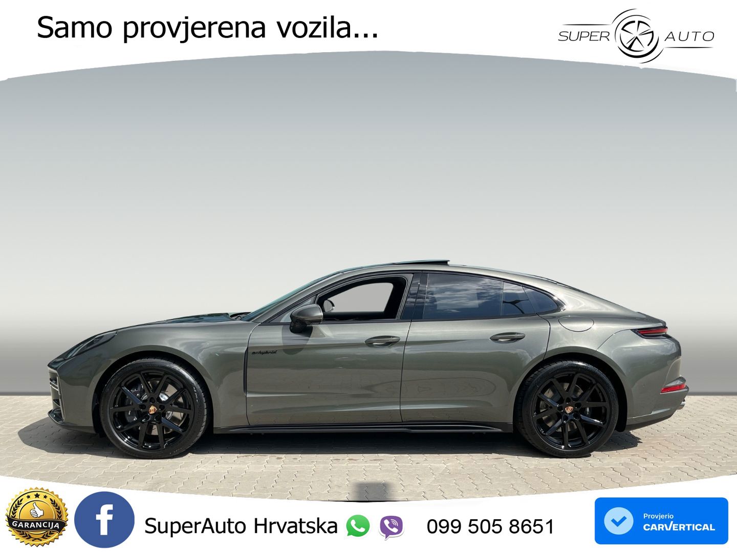 Porsche Panamera 4 2.9 V6 (470 KS) E-Hybrid PDK ACC+HEAD+4xGR SJED+360+PANO