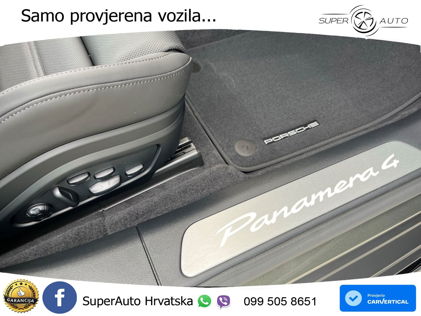 Porsche Panamera 4 2.9 V6 (470 KS) E-Hybrid PDK ACC+HEAD+4xGR SJED+360+PANO
