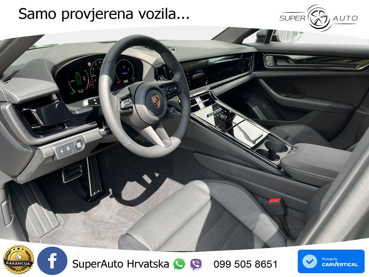 Porsche Panamera 4 2.9 V6 (470 KS) E-Hybrid PDK ACC+HEAD+4xGR SJED+360+PANO