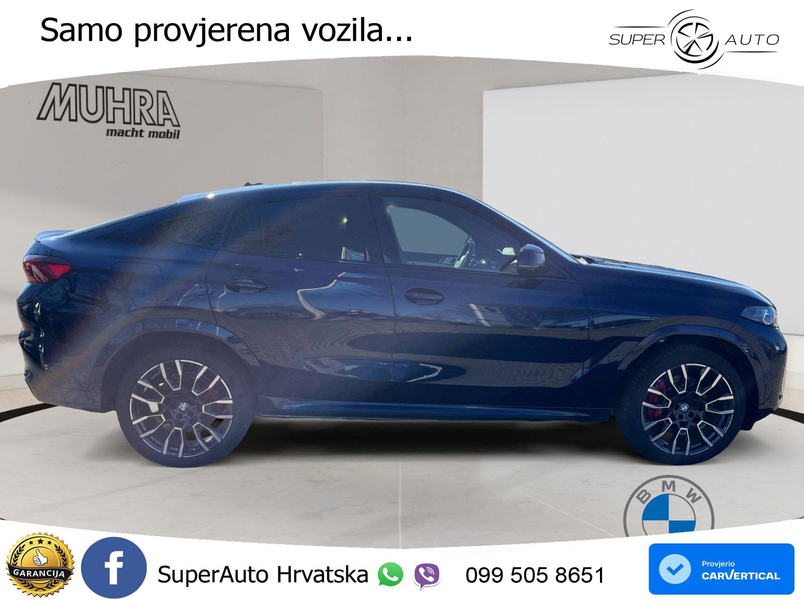 BMW X6 30d (298 KS) xDrive Steptronic M Sport LED+GR SJED+ACC
