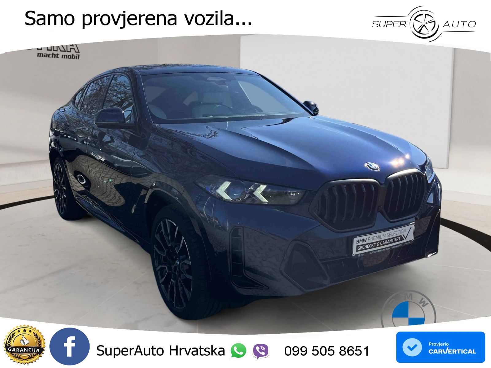 BMW X6 30d (298 KS) xDrive Steptronic M Sport LED+GR SJED+ACC