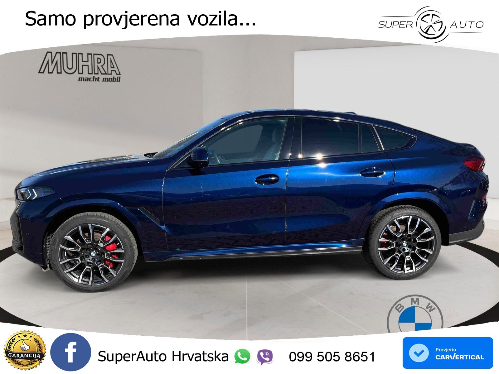 BMW X6 30d (298 KS) xDrive Steptronic M Sport LED+GR SJED+ACC
