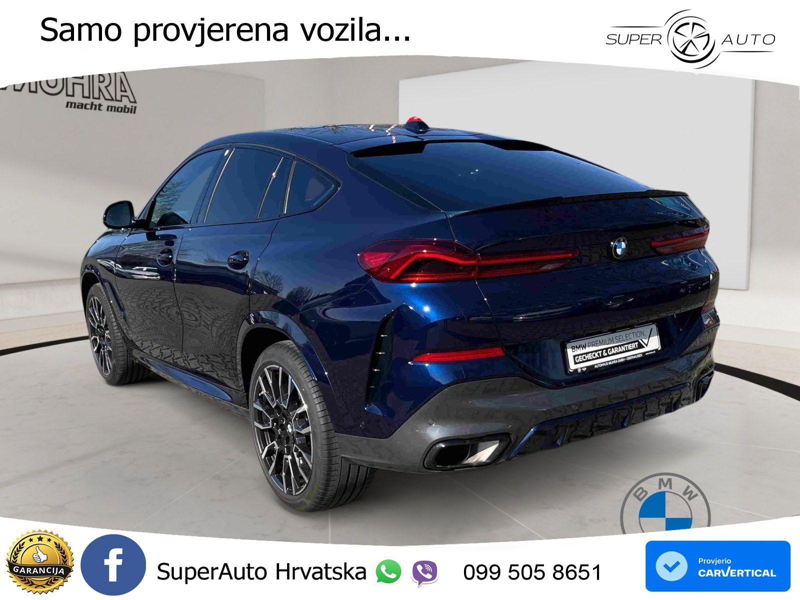 BMW X6 30d (298 KS) xDrive Steptronic M Sport LED+GR SJED+ACC