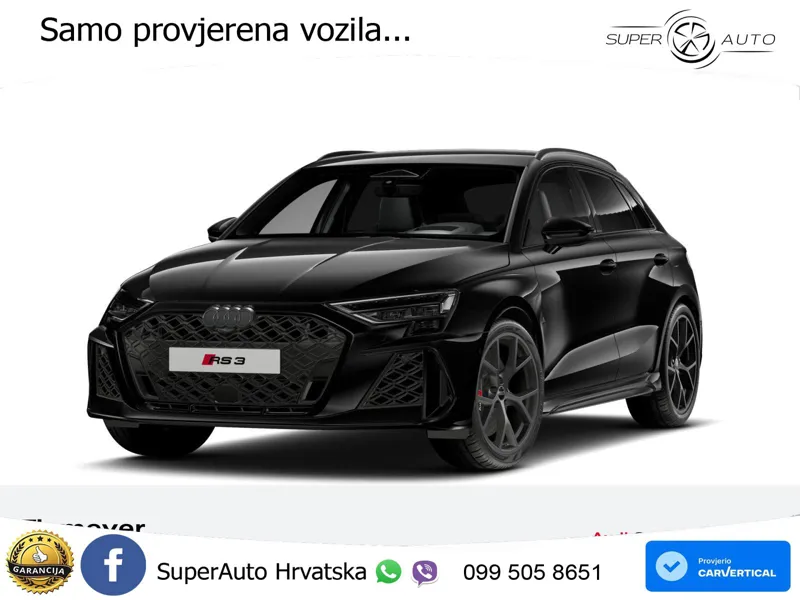 Audi RS3 Sedan 2.5 TFSI (400 KS) quattro S tronic LED+GR SJED+ACC