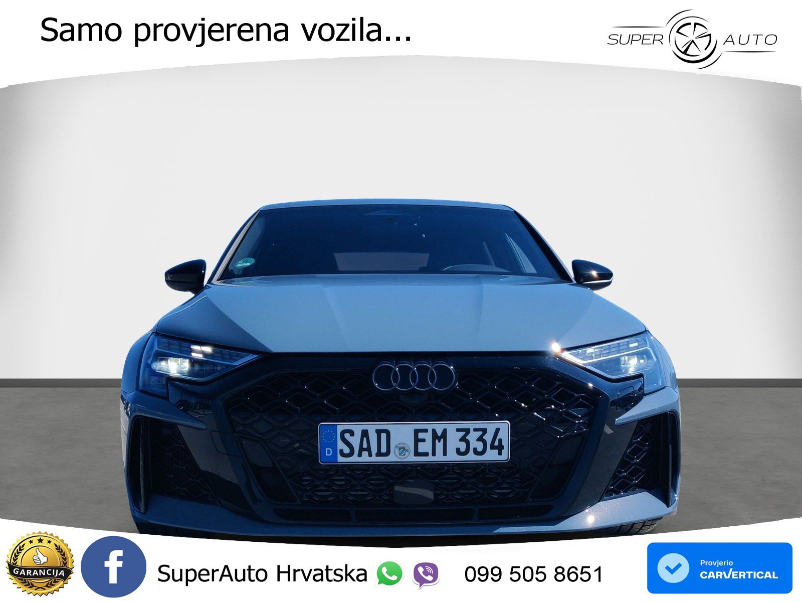 Audi RS3 Sedan 2.5 TFSI (400 KS) quattro S tronic LED+ACC