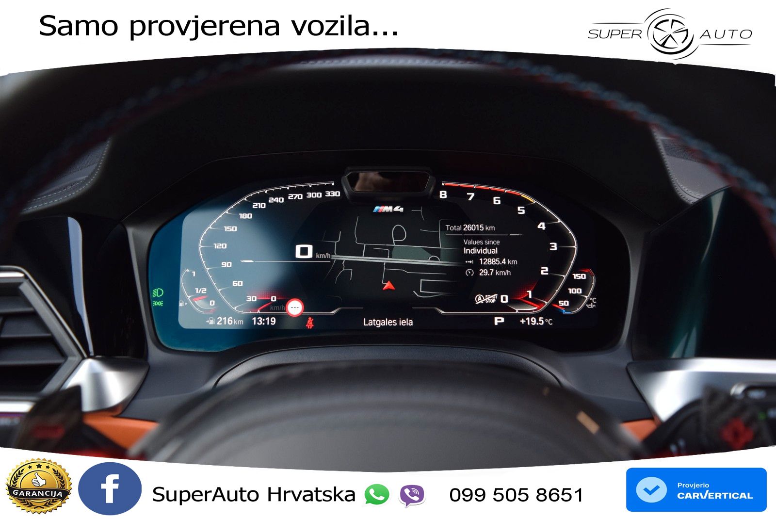 BMW M4 Competition 3.0 (510 KS) xDrive Steptronic LED+GR SJED+ACC