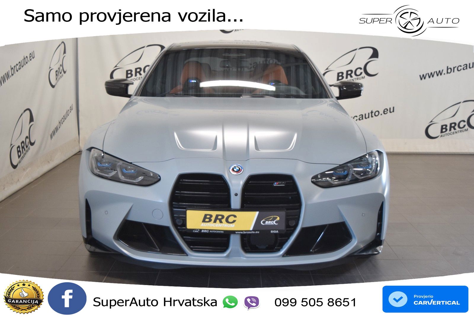 BMW M4 Competition 3.0 (510 KS) xDrive Steptronic LED+GR SJED+ACC