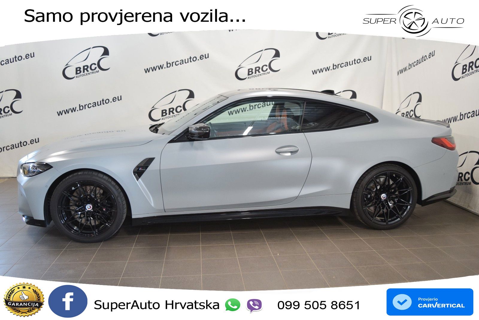 BMW M4 Competition 3.0 (510 KS) xDrive Steptronic LED+GR SJED+ACC