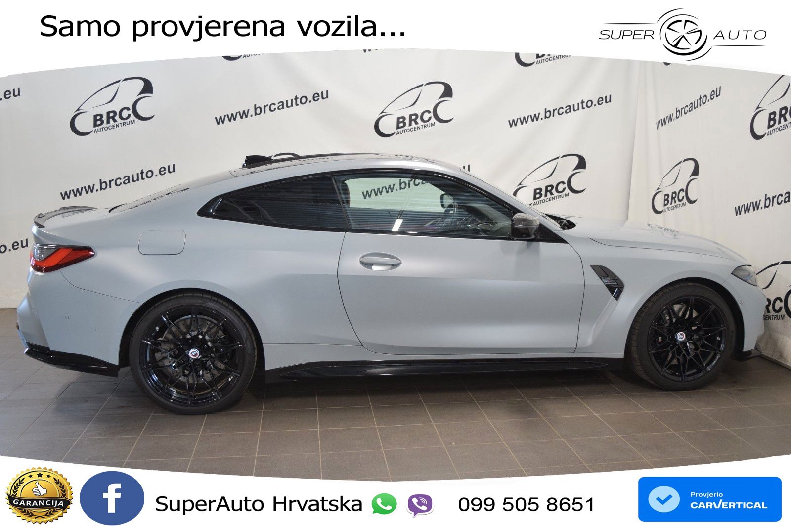 BMW M4 Competition 3.0 (510 KS) xDrive Steptronic LED+GR SJED+ACC