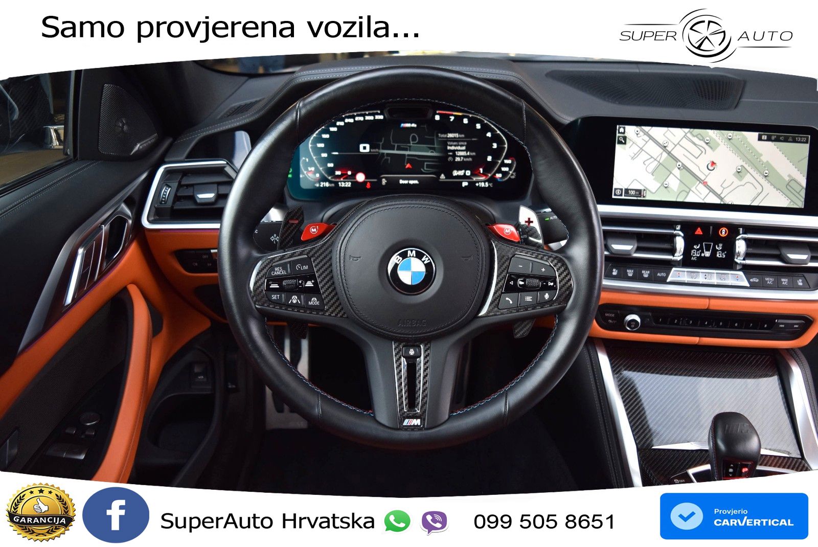 BMW M4 Competition 3.0 (510 KS) xDrive Steptronic LED+GR SJED+ACC