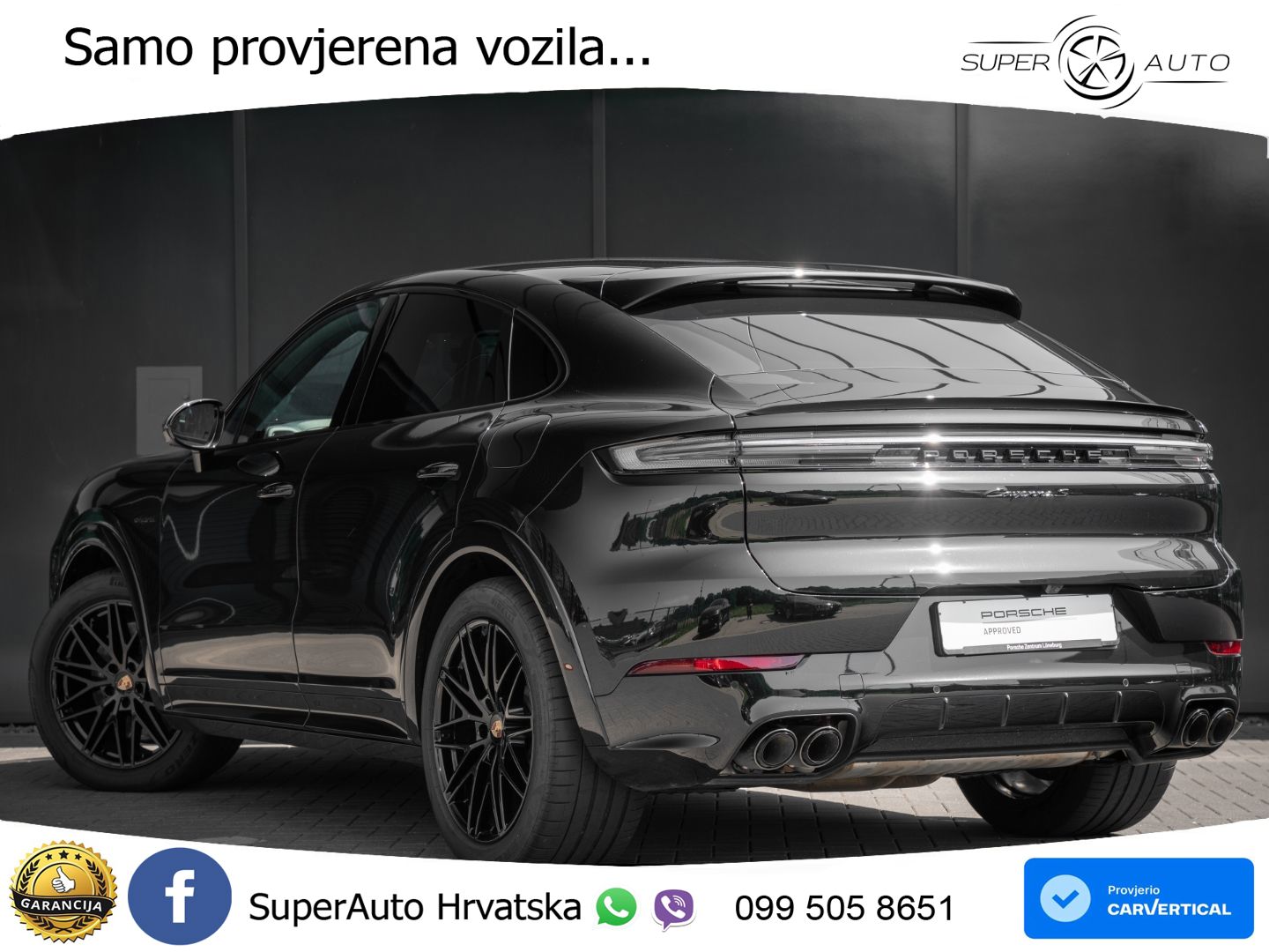Porsche Cayenne Coupe S 3.0 V6 (519 KS) E-Hybrid Tiptronic S
