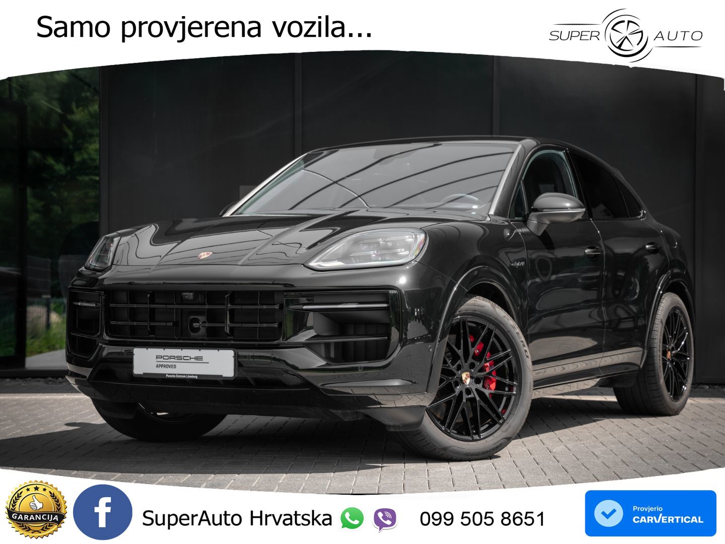 Porsche Cayenne Coupe S 3.0 V6 (519 KS) E-Hybrid Tiptronic S
