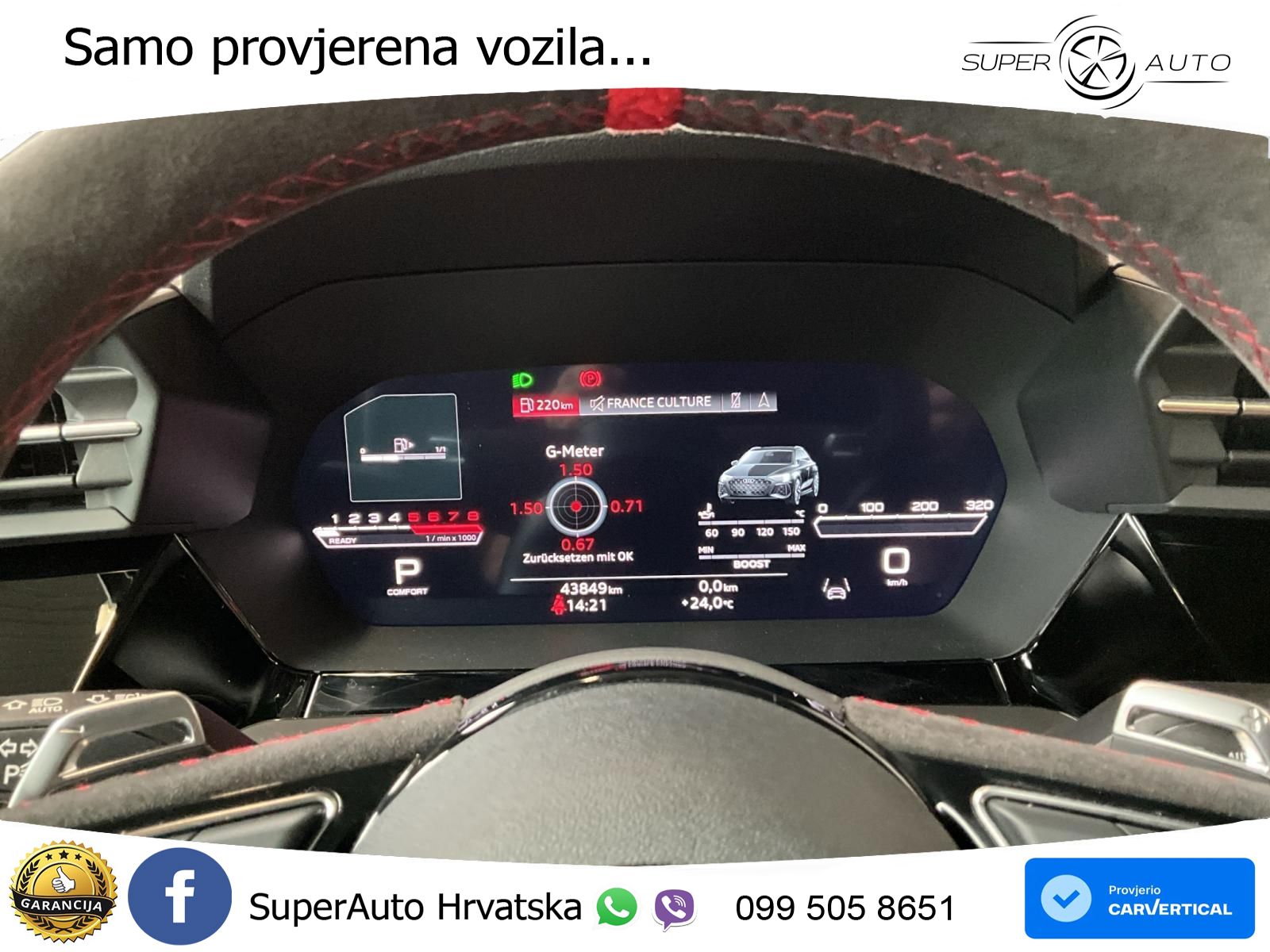 Audi RS3 Sedan 2.5 TFSI (400 KS) quattro S tronic
