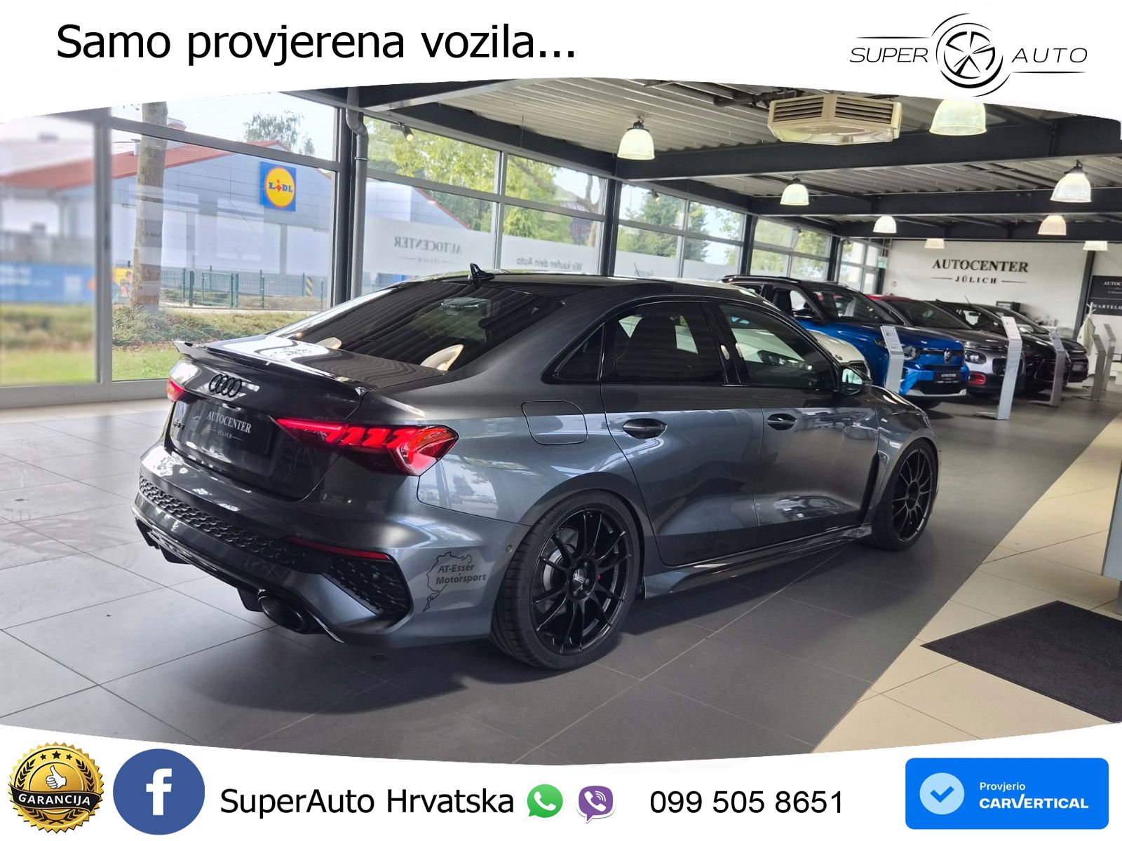 Audi RS3 Sportback 2.5 TFSI (400 KS) quattro S tronic