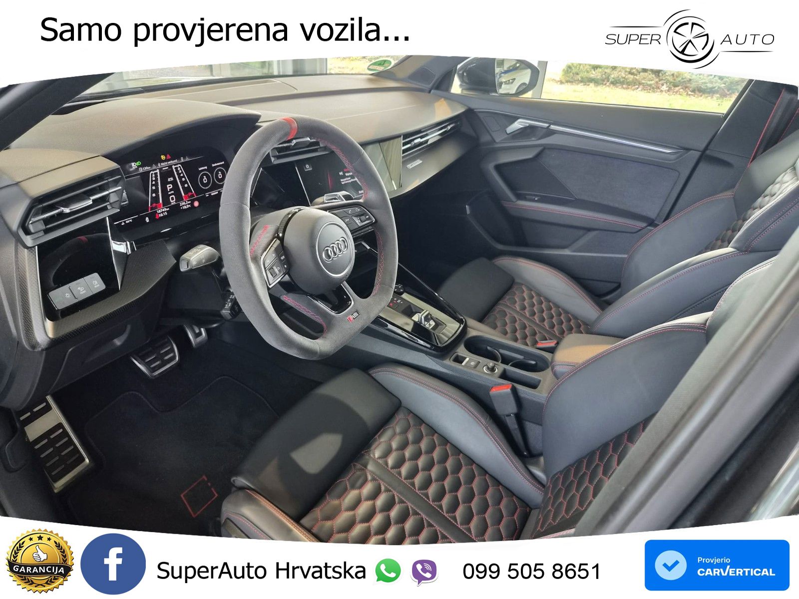 Audi RS3 Sportback 2.5 TFSI (400 KS) quattro S tronic