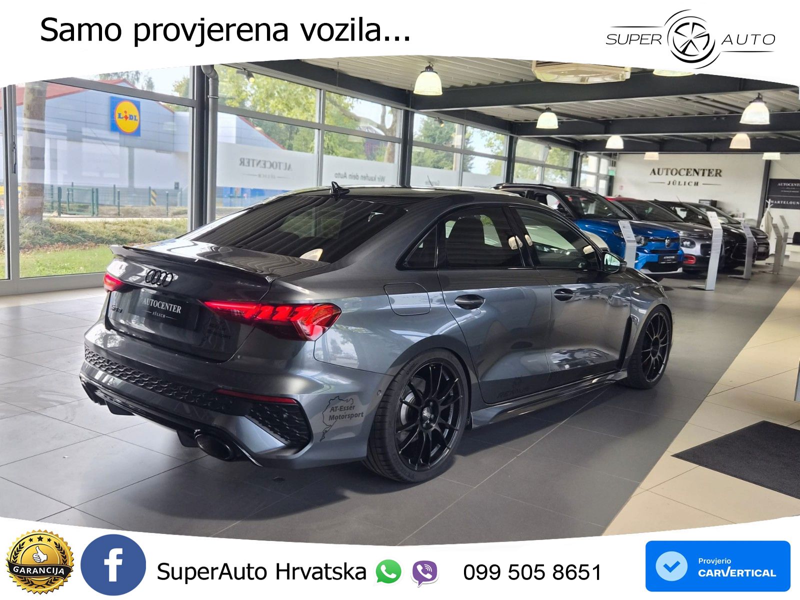 Audi RS3 Sportback 2.5 TFSI (400 KS) quattro S tronic