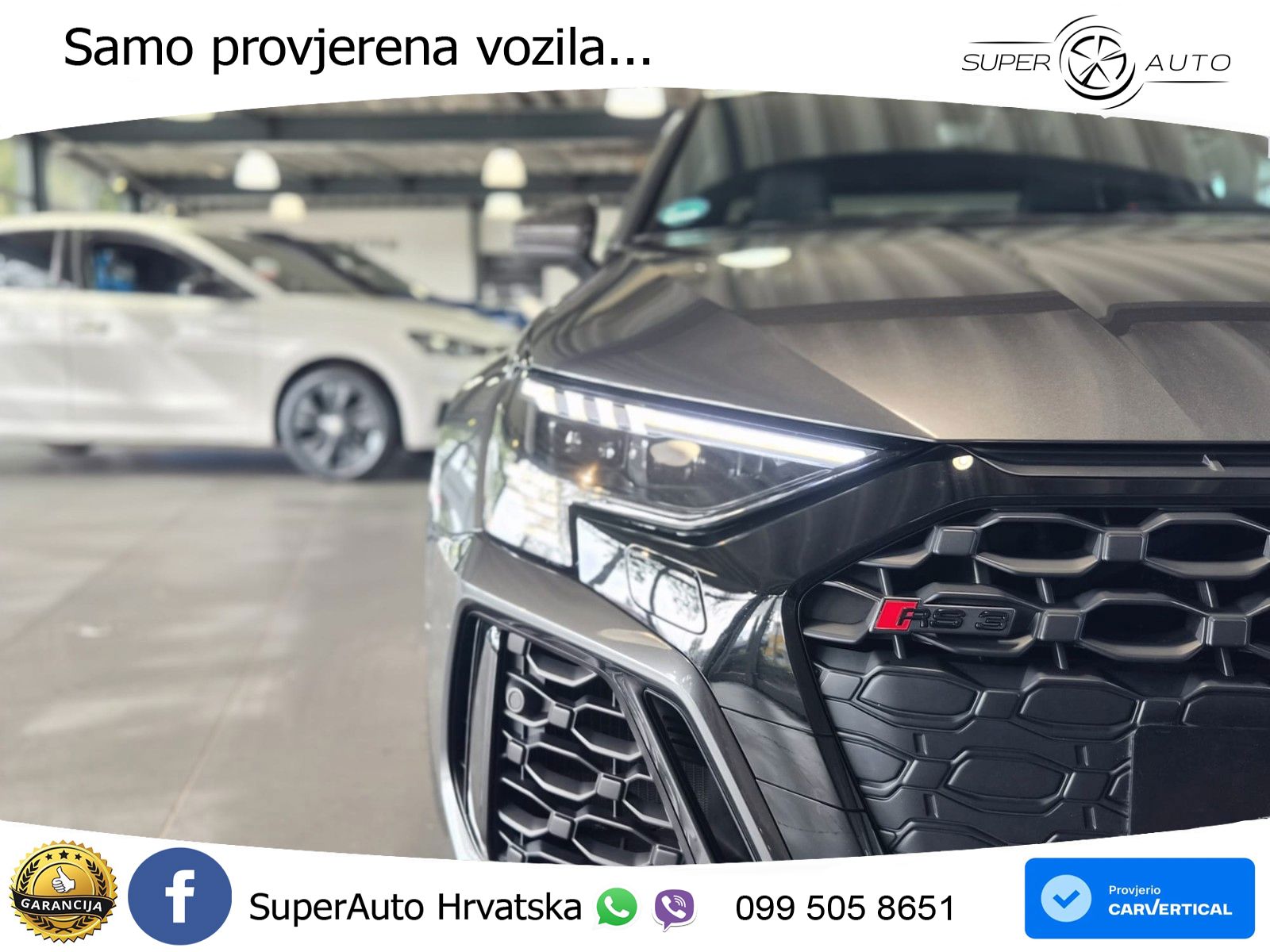 Audi RS3 Sportback 2.5 TFSI (400 KS) quattro S tronic
