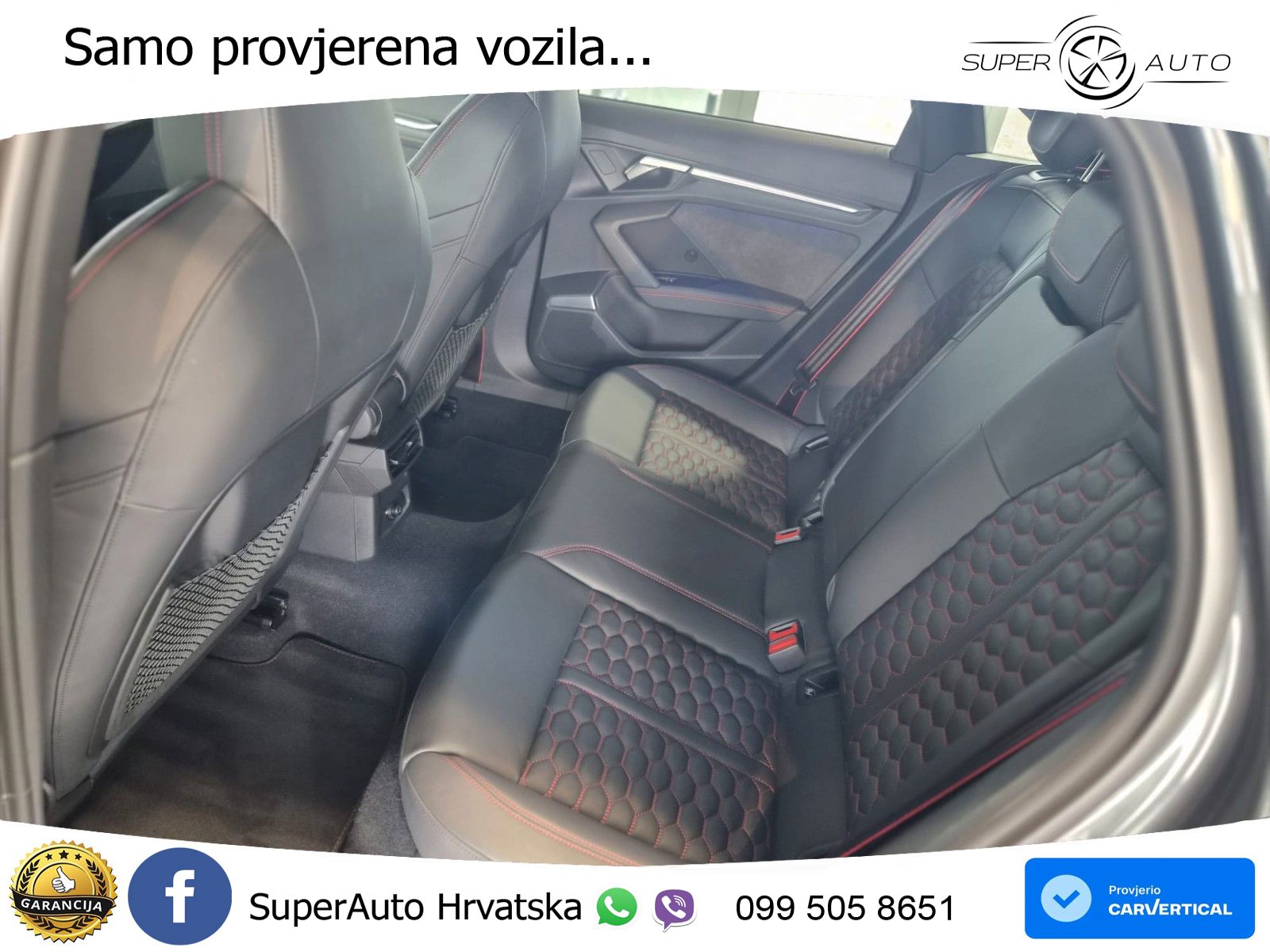 Audi RS3 Sportback 2.5 TFSI (400 KS) quattro S tronic