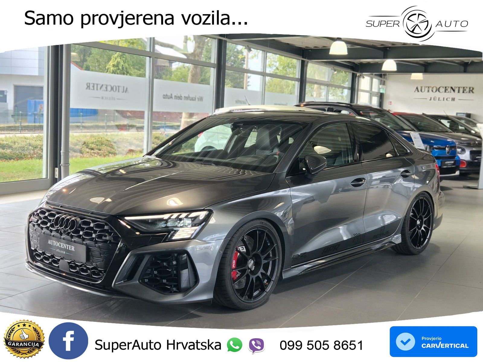 Audi RS3 Sportback 2.5 TFSI (400 KS) quattro S tronic