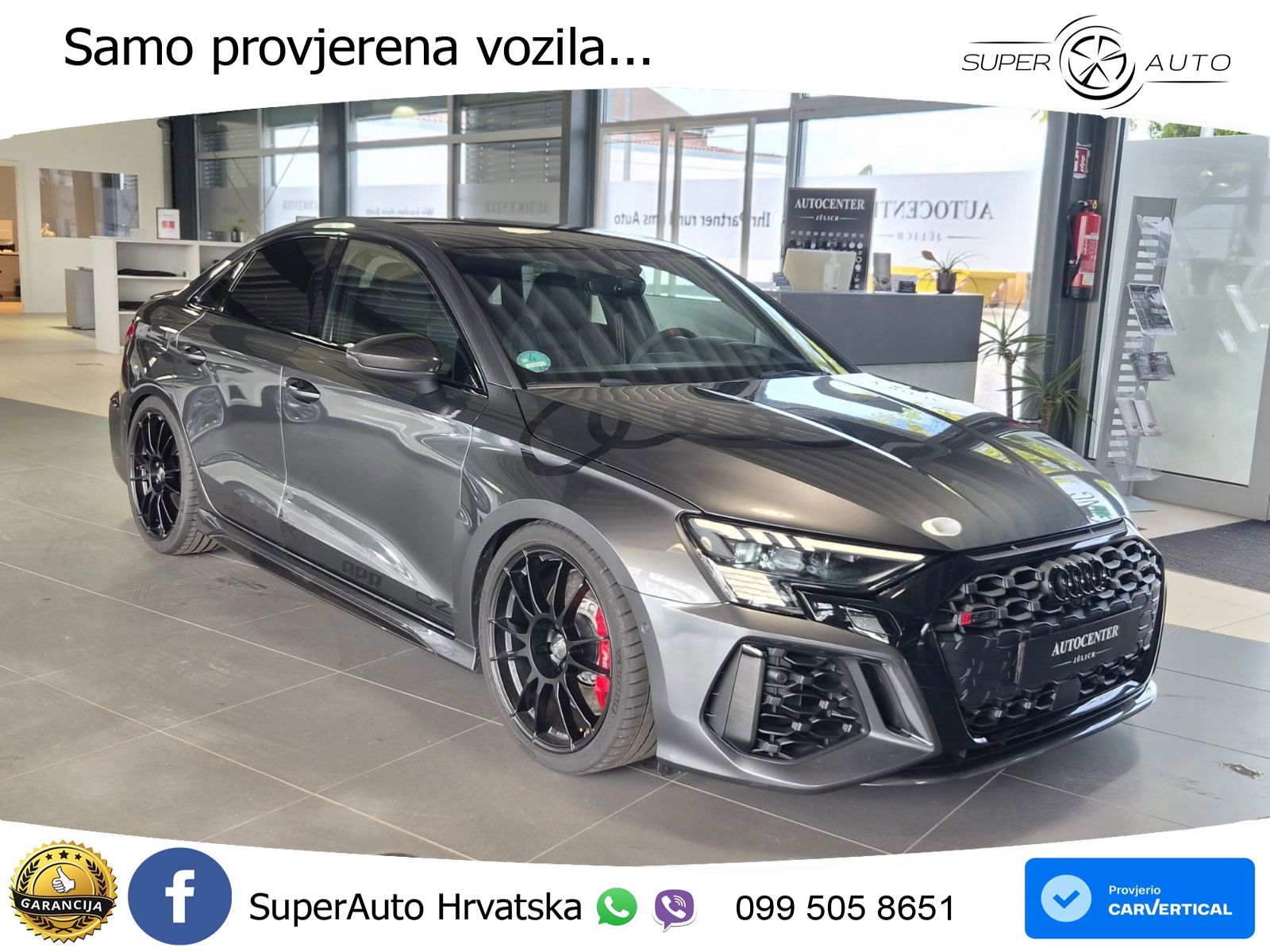 Audi RS3 Sportback 2.5 TFSI (400 KS) quattro S tronic