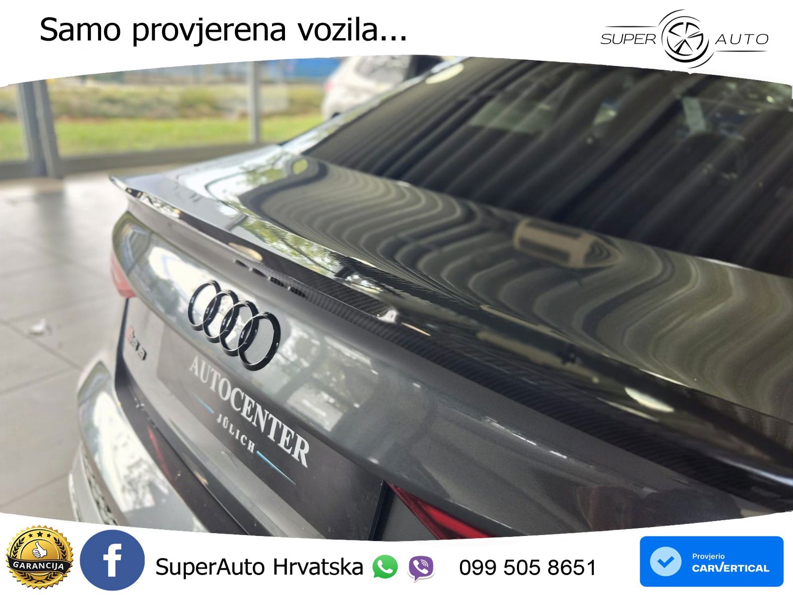 Audi RS3 Sportback 2.5 TFSI (400 KS) quattro S tronic