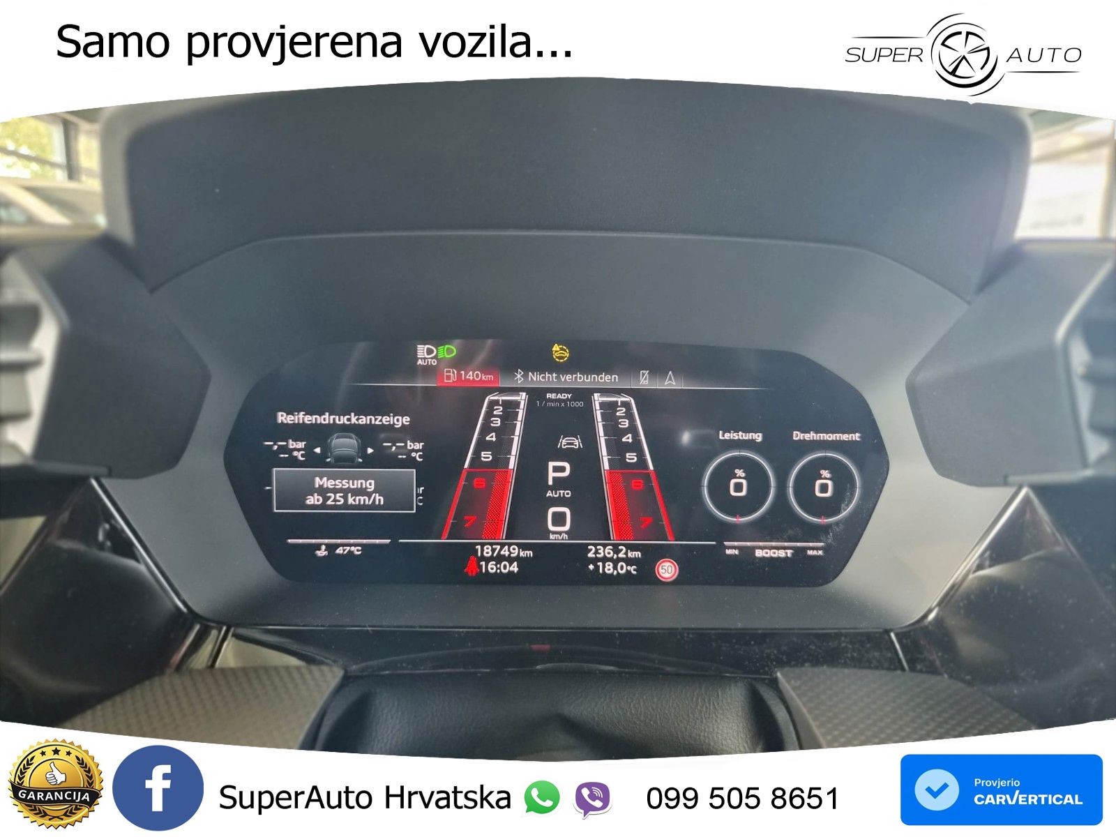Audi RS3 Sportback 2.5 TFSI (400 KS) quattro S tronic