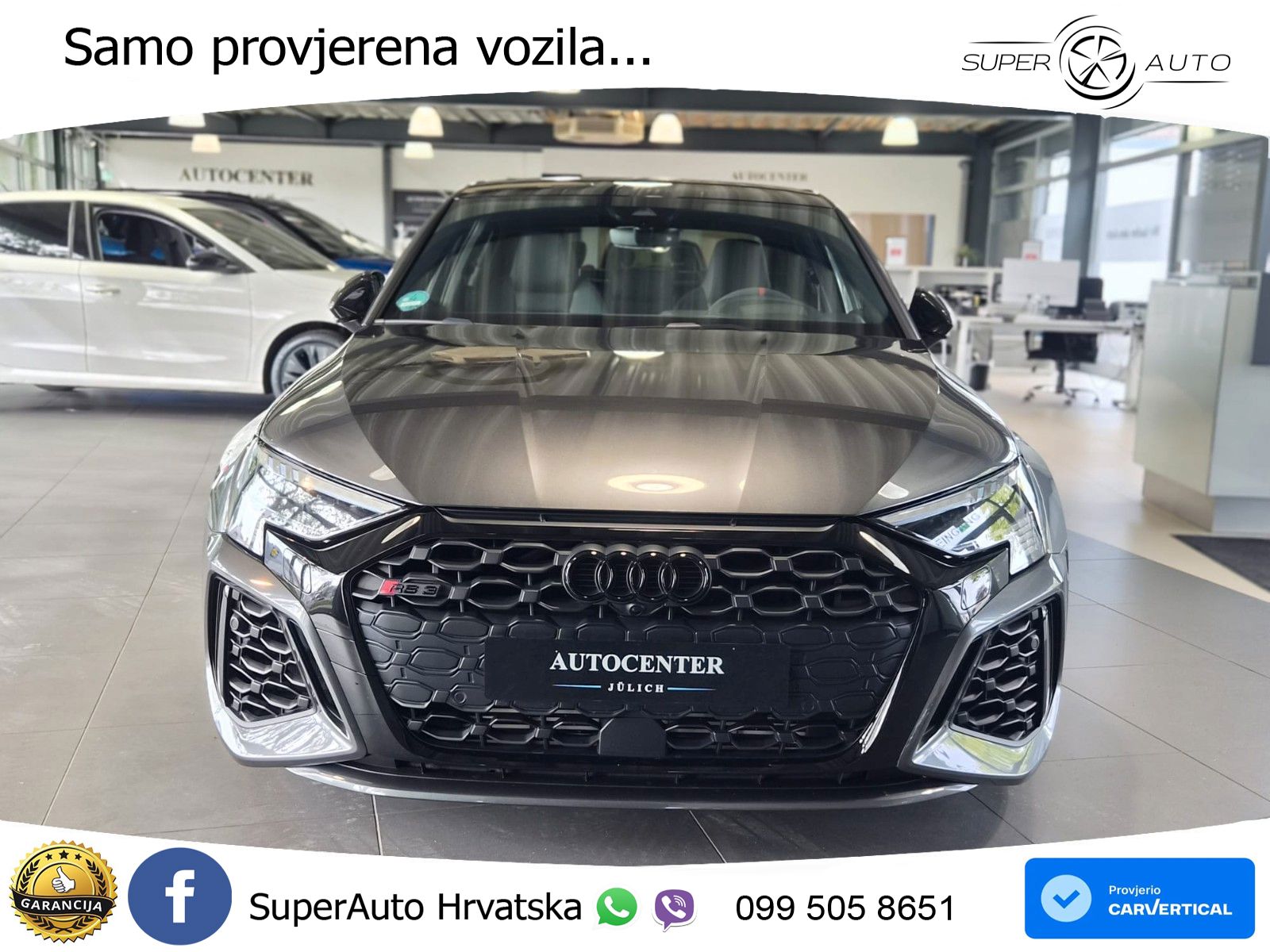 Audi RS3 Sportback 2.5 TFSI (400 KS) quattro S tronic