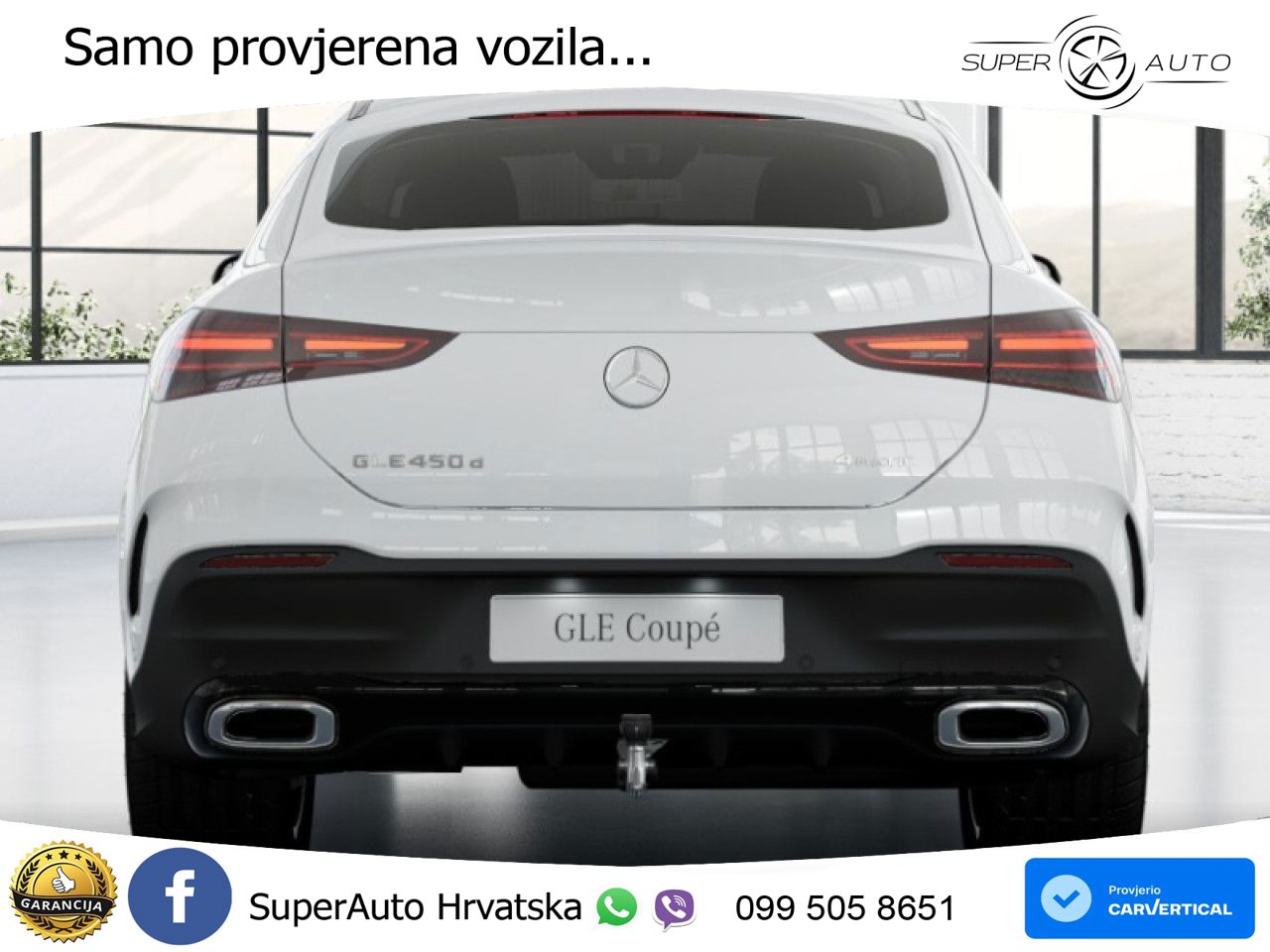 Mercedes GLE 450d (367 KS) EQ Boost 4MATIC 9G-TRONIC AMG LED+GR SJED+ACC