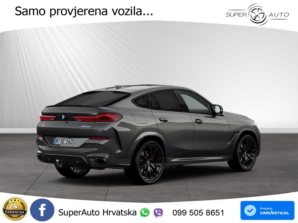 BMW X6 M60i V8 (530 KS) xDrive Steptronic M Sport LED+GR SJED+ACC