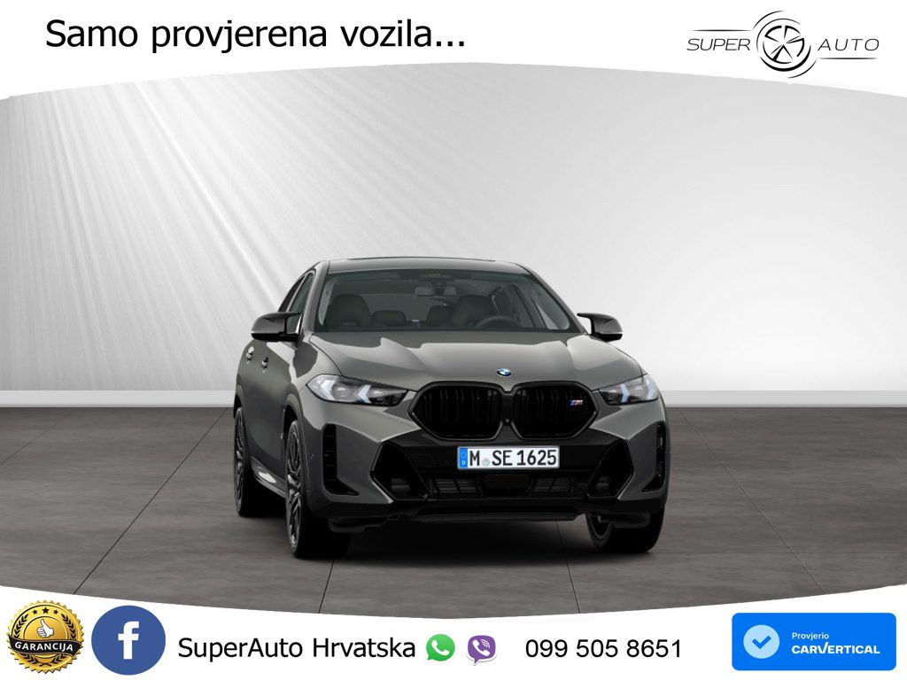 BMW X6 M60i V8 (530 KS) xDrive Steptronic M Sport LED+GR SJED+ACC