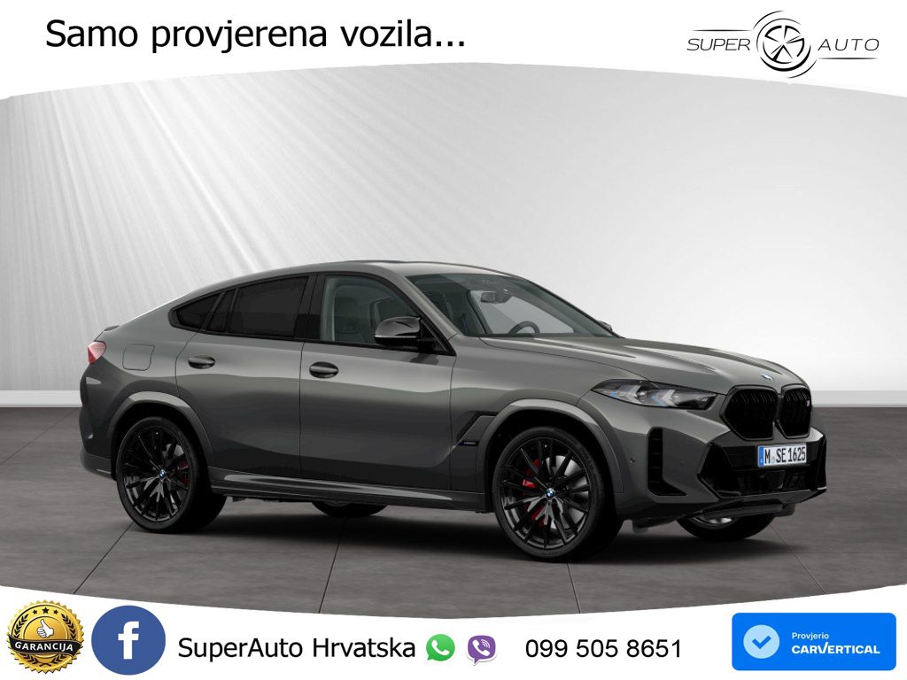 BMW X6 M60i V8 (530 KS) xDrive Steptronic M Sport LED+GR SJED+ACC