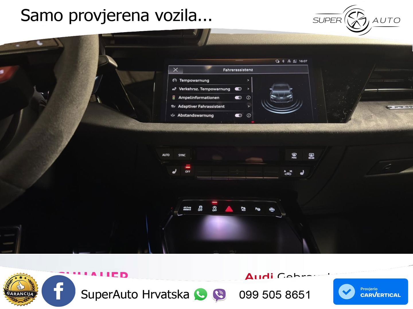 Audi RS3 Sedan 2.5 TFSI (400 KS) quattro S tronic LED+GR SJED+ACC