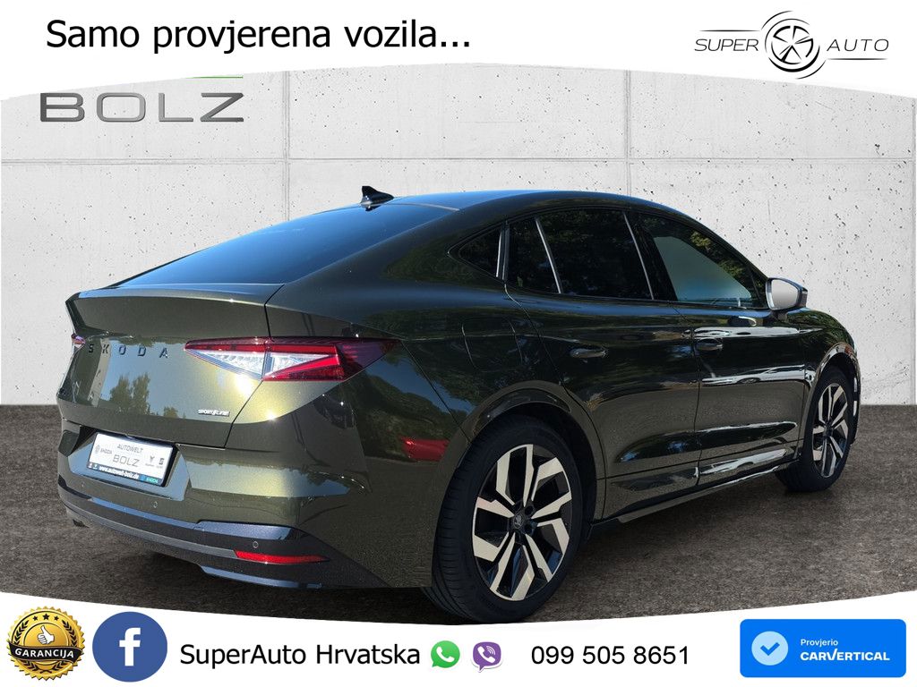 Škoda Enyaq 85 82 kWh (286 KS) SportLine LED+GR SJED+ACC