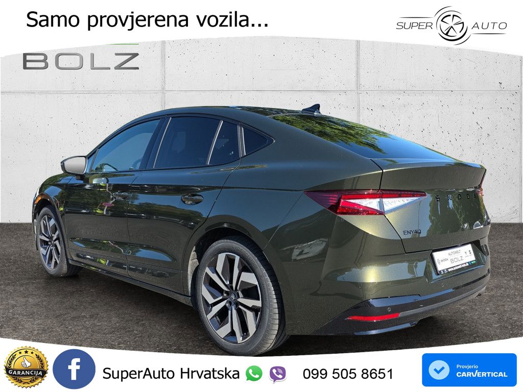 Škoda Enyaq 85 82 kWh (286 KS) SportLine LED+GR SJED+ACC