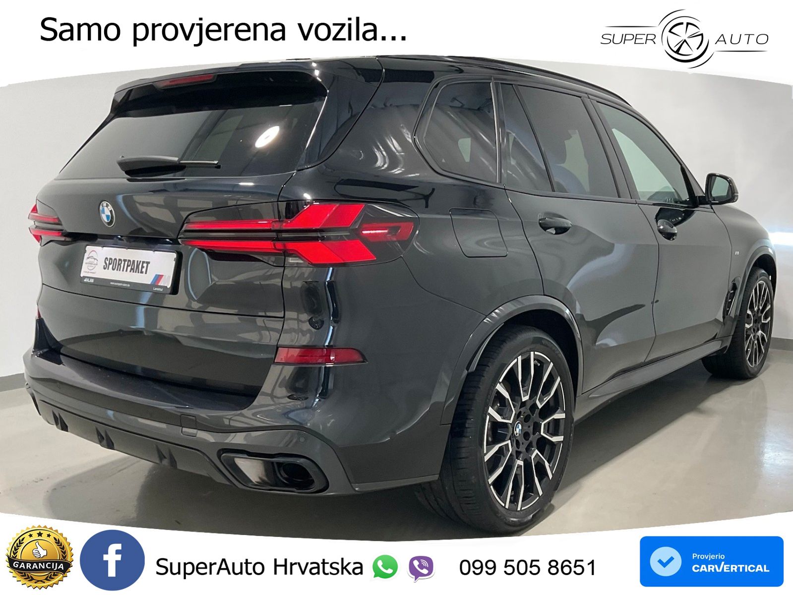 BMW X5 30d (298 KS) xDrive Steptronic M Sport LED+GR SJED+ACC